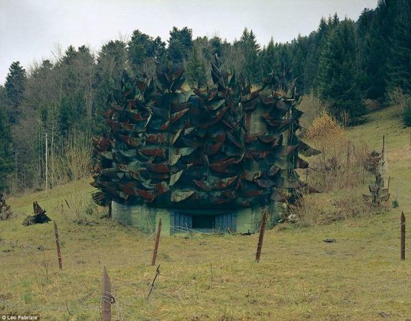 Замаскированные военные бункеры Швейцарии (ФОТО)