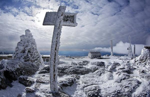 Снежное королевство, или как выглядит гора Вашингтон (ФОТО)