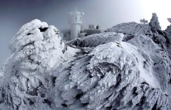 Снежное королевство, или как выглядит гора Вашингтон (ФОТО)