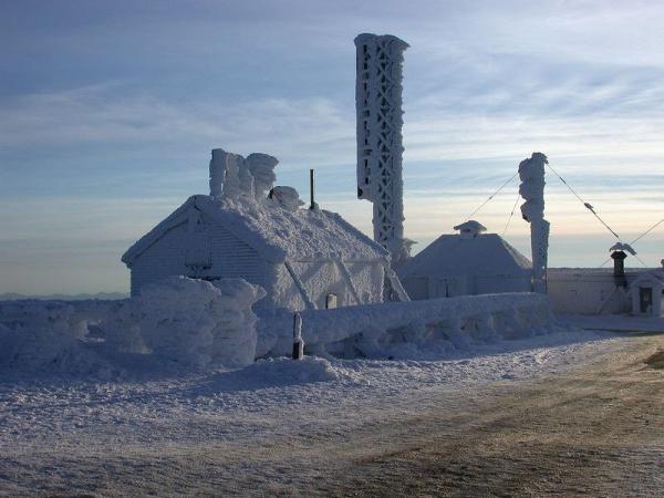 Снежное королевство, или как выглядит гора Вашингтон (ФОТО)