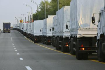 Власти установили порядок транзита российских грузовиков через Украину