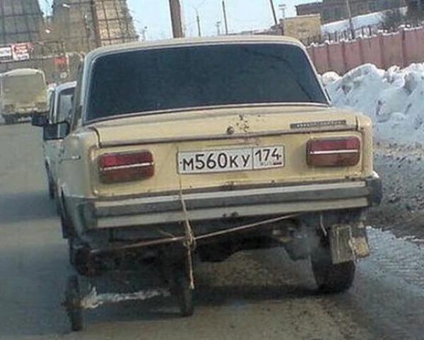 Тюнинг не для слабонервных. Подборка нестандартных решений народных умельцев (ФОТО)