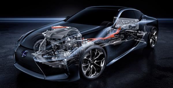 Новое гибридное купе Lexus LC 500h представлено официально (ВИДЕО)