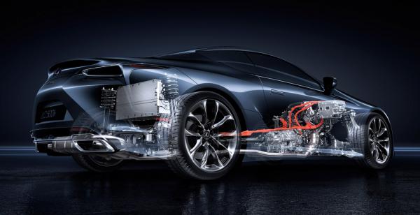 Новое гибридное купе Lexus LC 500h представлено официально (ВИДЕО)
