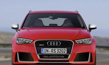 Первые фотоснимки нового мощного седана Audi RS3 (ФОТО)