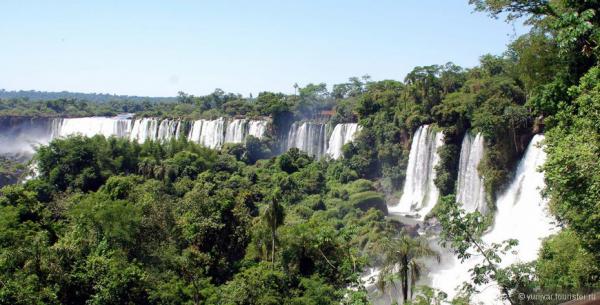 Жемчужина Южной Америки - водопад Игуасу (ФОТО)