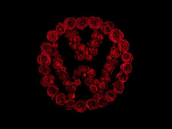 Гениальное применение роз. Как могут выглядеть известные логотипы (ФОТО)