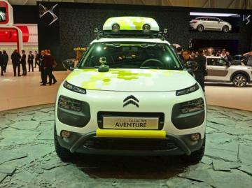 Citroen представит на Женевском автошоу уникальный кроссовер С4 Сactus Rip Curl (ВИДЕО)