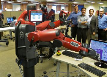Американцы показали робота, который умеет гладить (ВИДЕО)