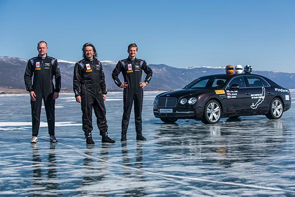 Bentley Flying Spur установил рекорд максимальной средней скорости (ФОТО)