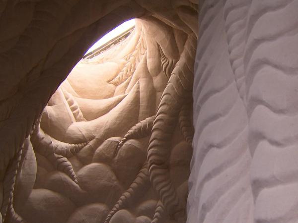 Святилища художника-одиночки, или сюрреалистические пещеры Ра Полетта (ФОТО)