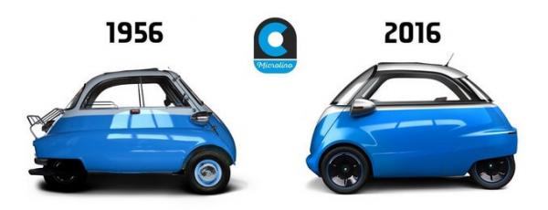 Швейцарцы создали мини электрокар Microlino (ВИДЕО)