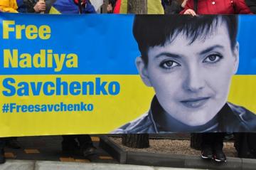 В Киеве стартовала акция в поддержку Надежды Савченко (ВИДЕО)