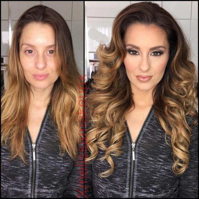 Великий обман: девушки до и после макияжа (ФОТО)