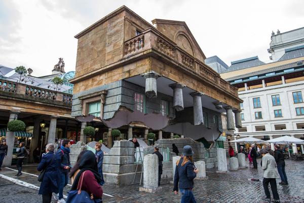 Летающий дом в центре Лондона (ФОТО)