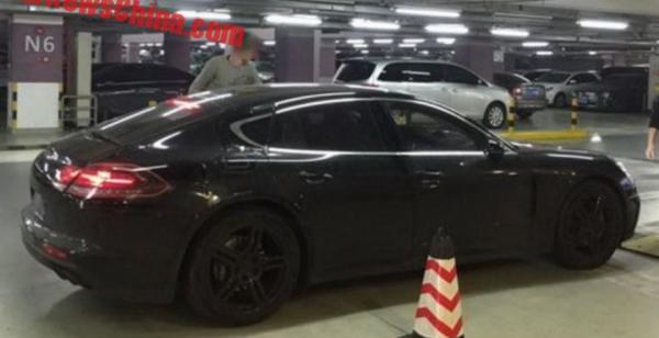 Porsche Panamera 2017 замечен в Китае (ФОТО)
