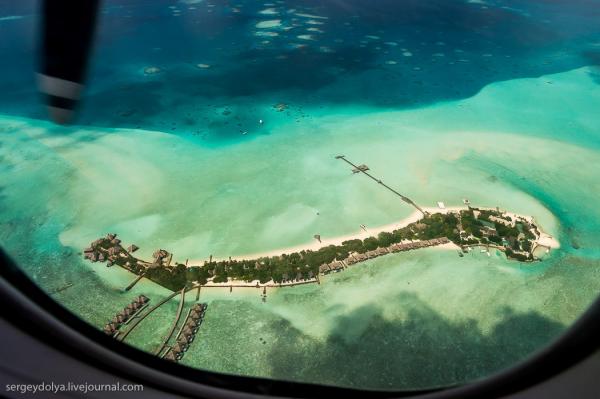 Мальдивы с высоты птичьего полета (ФОТО)
