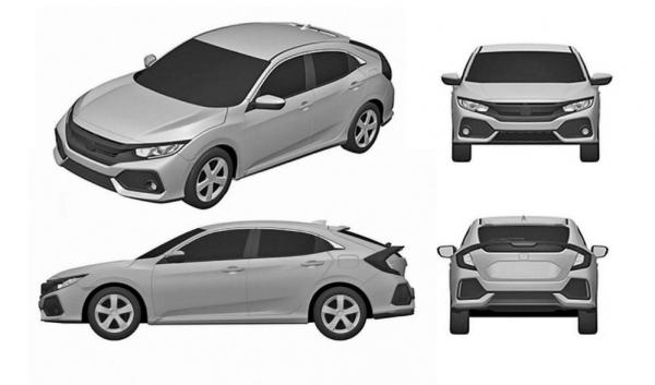 В Сеть утекли снимки нового хэтчбека Civic (ФОТО)