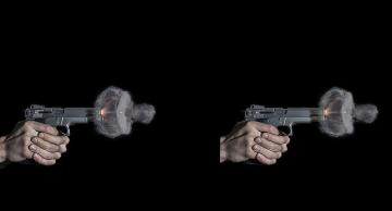 Увидеть полет пули (ФОТО)