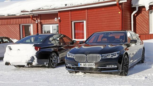 В Сети появились шпионские снимки седана BMW 7 (ФОТО)