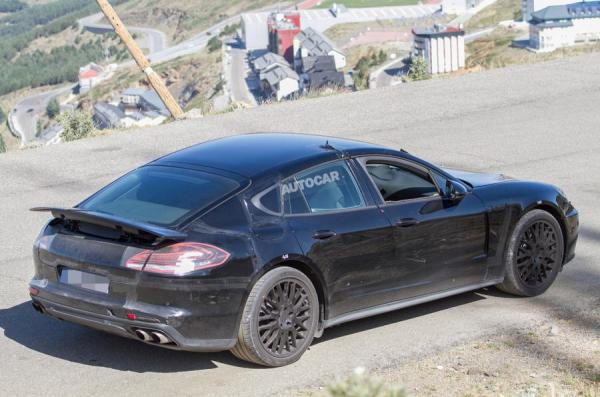 Новый фастбэк Porsche Panamera вывели на финальные тесты (ФОТО) 