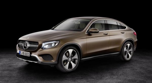 Компания Mercedes рассекретила внедорожник GLC Coupe (ФОТО)