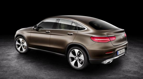 Компания Mercedes рассекретила внедорожник GLC Coupe (ФОТО)