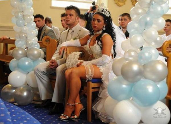 Самые необычные свадебные церемонии (ФОТО)
