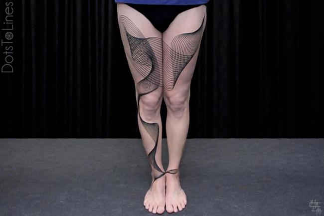 Невероятные татуировки, превращающие тело в оптическую иллюзию (ФОТО)