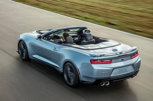 Chevrolet  представила «заряженный» кабриолет Camaro ZL1 (ФОТО)