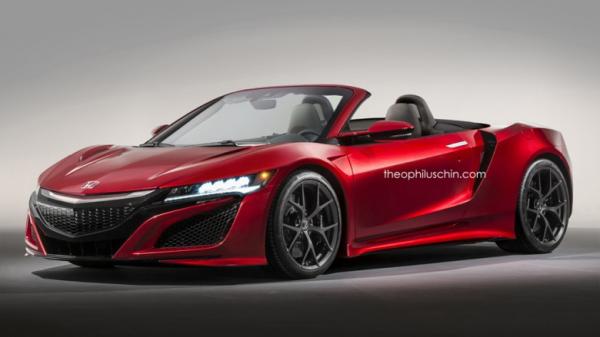 Японская автокомпания Honda работает над созданием роскошного родстера (ФОТО)