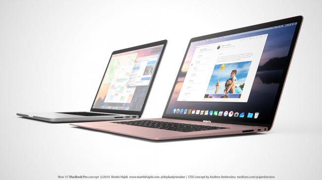 Дизайнер показал, как будет выглядеть MacBook Pro нового поколения (ФОТО)