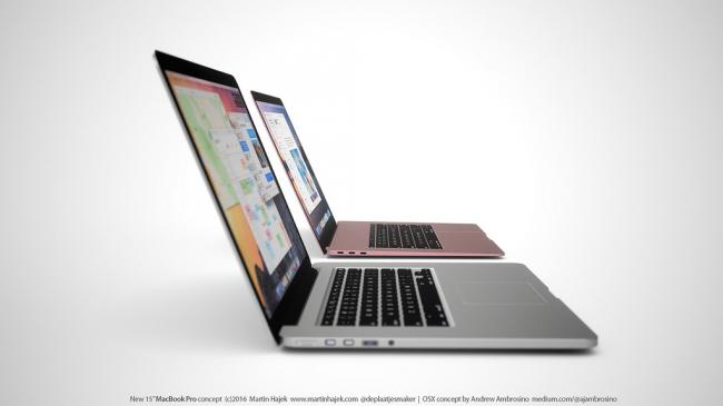 Дизайнер показал, как будет выглядеть MacBook Pro нового поколения (ФОТО)