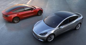 Стартуют продажи электромобиля Tesla-3