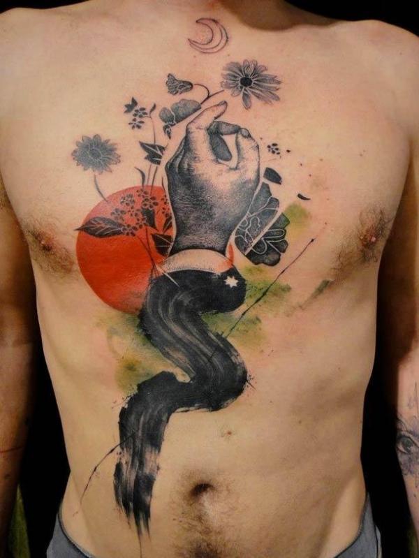 Шедевральные татуировки от французского тату-мастера (ФОТО)