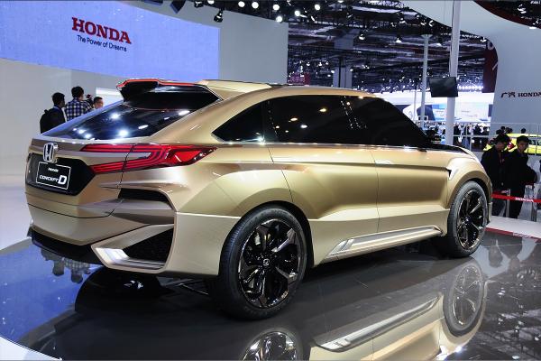 Компания Honda готова представить кроссовер UR-V (ФОТО)