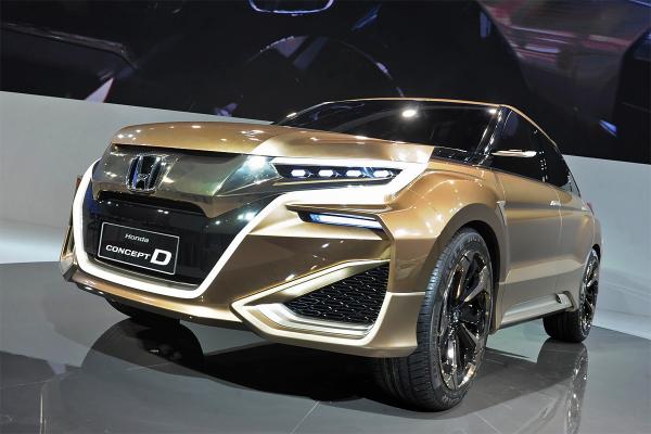 Компания Honda готова представить кроссовер UR-V (ФОТО)