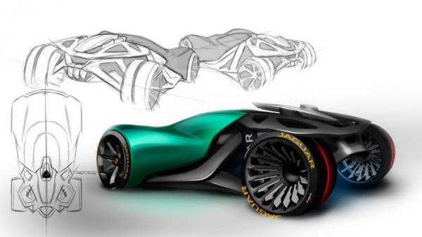 «Голый» Jaguar. Дизайнеры представили автомобиль будущего (ФОТО)