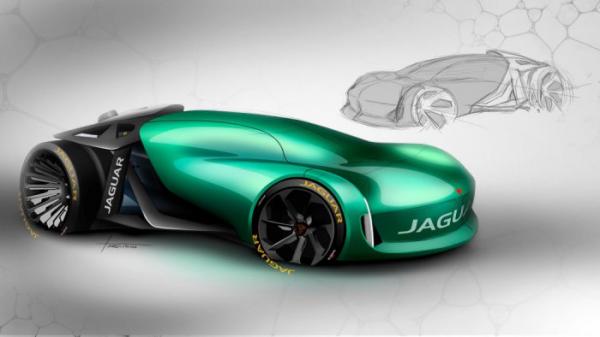«Голый» Jaguar. Дизайнеры представили автомобиль будущего (ФОТО)