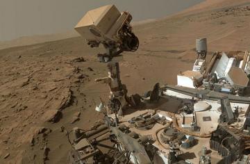 Марсоход Opportunity зафиксировал на Марсе «пылевого дьявола» (ФОТО)