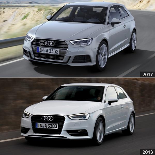 Автокомпания Audi представила на суд общественности обновленную модель A3 (ФОТО)