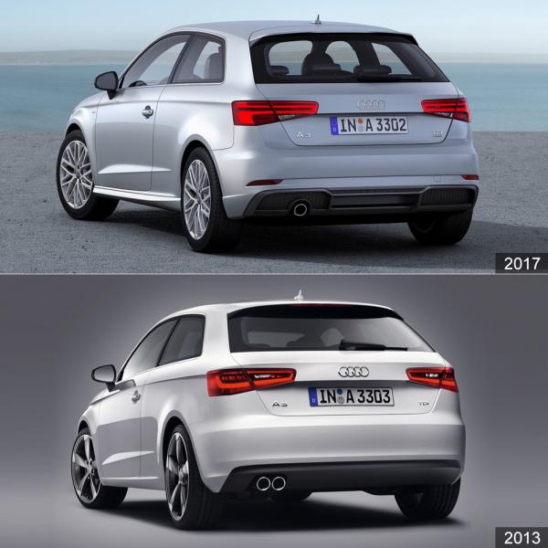 Автокомпания Audi представила на суд общественности обновленную модель A3 (ФОТО)