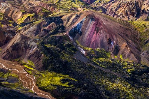 Все краски Исландии с высоты птичьего полета (ФОТО)