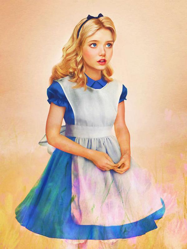 Дизайнер нарисовал принцесс Диснея как реальных девушек (ФОТО)