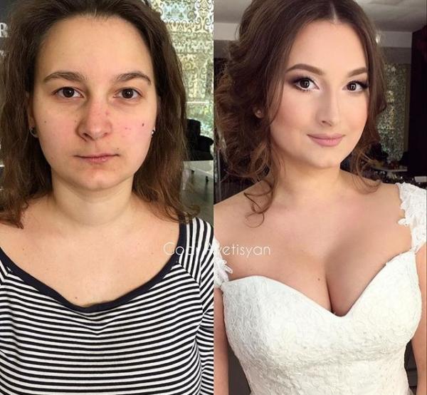 Удивительное преображение: до и после макияжа (ФОТО)