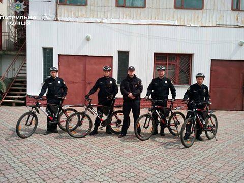 Полицейские на велосипедах (ФОТО)