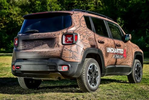 Кузов Jeep Renegade стал картой древней Африки (ФОТО)