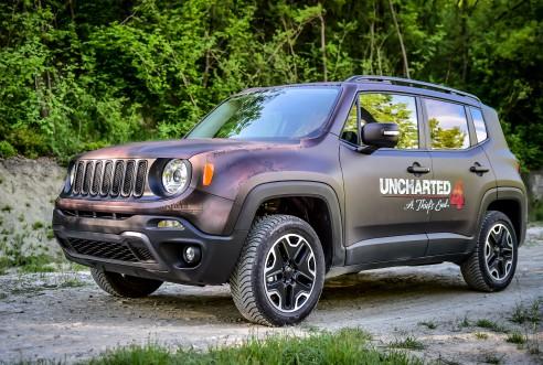 Кузов Jeep Renegade стал картой древней Африки (ФОТО)
