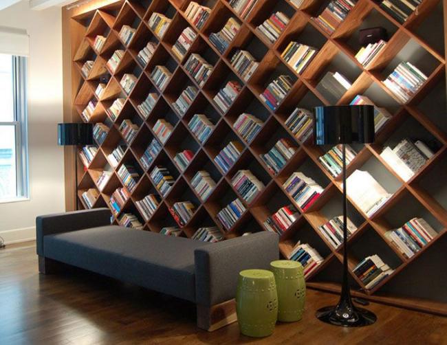 25 невероятно красивых книжных полок, которые оценит каждый книголюб (ФОТО)