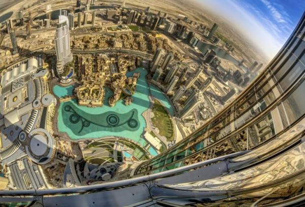 Дубай с высоты: геометрия архитектурных решений (ФОТО)